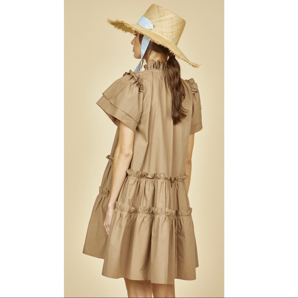 Hunter Bell Merritt Dress Brown